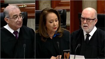 Cuatro ministros votaron en contra