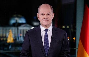 El canciller alemán Olaf Scholz
