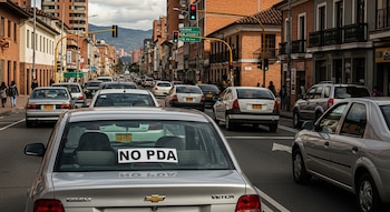 Um carro prateado com letras brancas na traseira