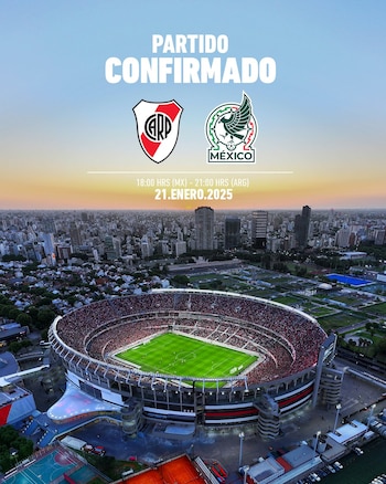 La selección mexicana se enfrentará