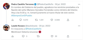 Lazslo Kóvacs criticó a Pedro