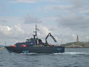 El patrullero Alcaraván II, uno