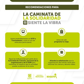 El tránsito en Bogotá se