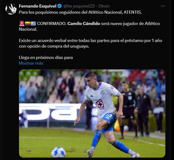 El defensor, de 29 años,