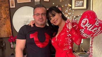 La actriz comenzó su romance