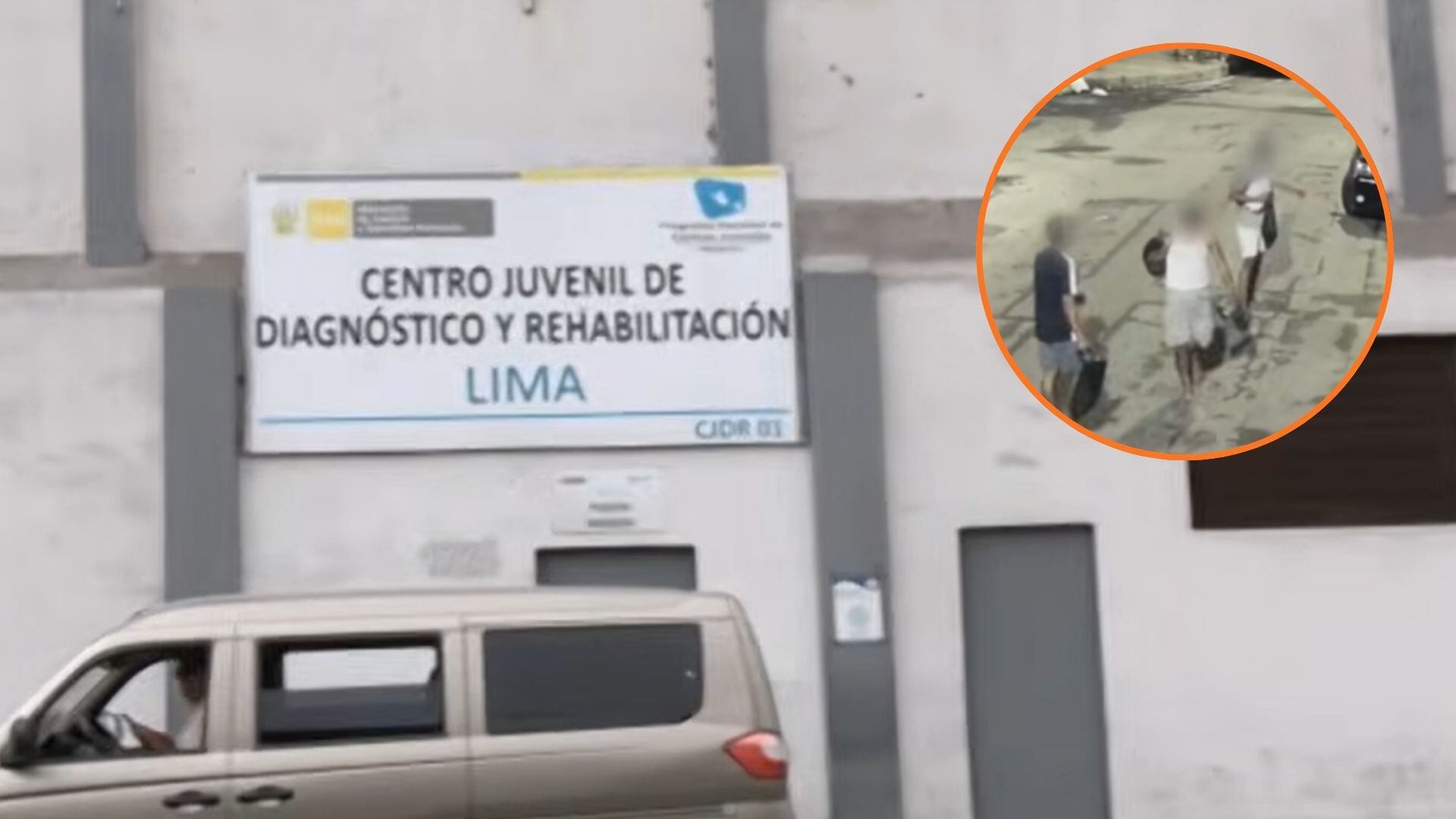 Los fugados fueron ubicados y puestos nuevamente a disposición de la comisaría de San Miguel - Créditos: Captura de pantalla de Panamericana TV.