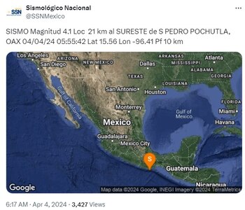 sismo Oaxaca