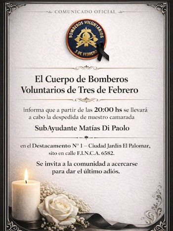 Los restos de Di Paolo