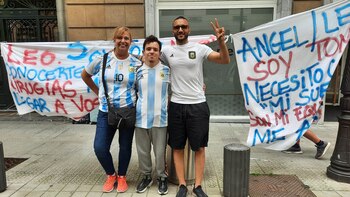 Tomi y Messi