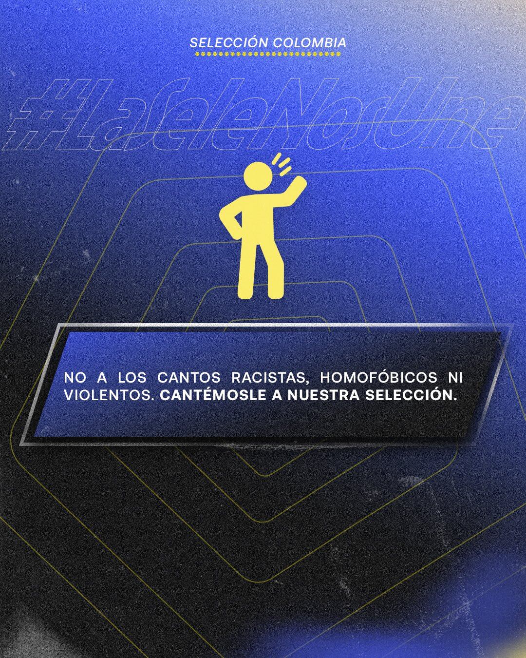 La FCF hizo un llamado contra la discriminación- crédito @FCFSeleccionCol/X