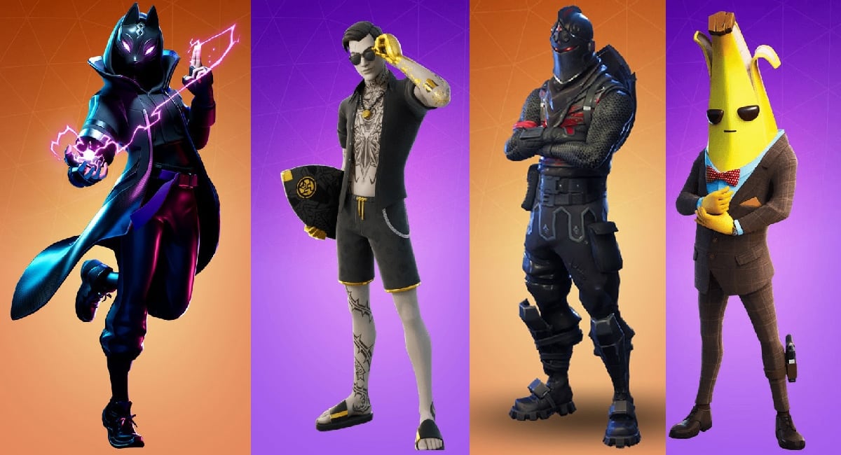 Skins de Fortnite. (foto: Móvil Forum)