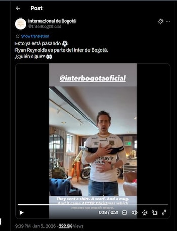 Internacional de Bogotá compartió el