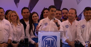 Jorge Romero se declaró ganador de la elección interna del PAN para renovar su dirigencia nacional. Foto: Captura de pantalla Jorge Romero Facebook.