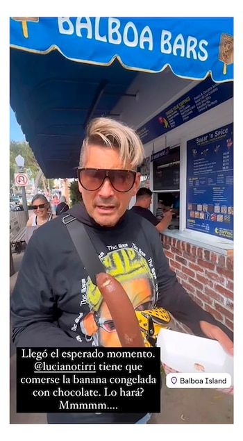 Marcelo Tinelli en Estados Unidos