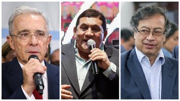 Expresidente Álvaro Uribe, cantante Poncho