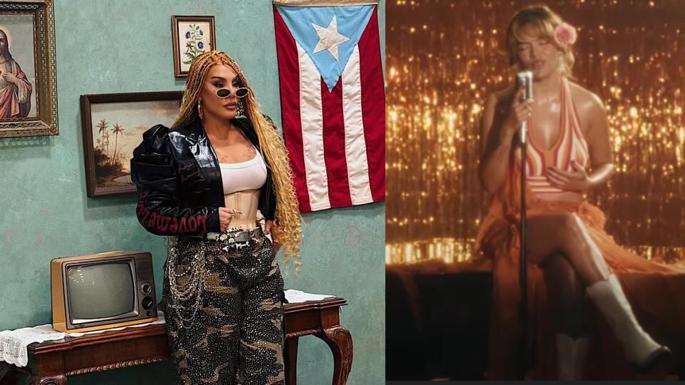Ivy Queen contó la historia que hubo detrás de una fallida colaboración que incluyó a las colombianas Karol G y Fariana, y detalló los roles que tuvo cada una de las participantes - crédito @ivyqueendiva/Instagram y Karol G/YouTube