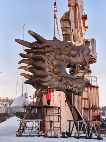 Esta instalación, titulada "La Ópera