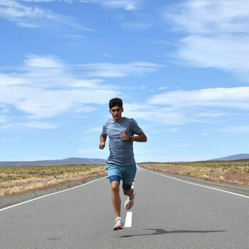 Eulalio Muñóz Junior, entrenando en