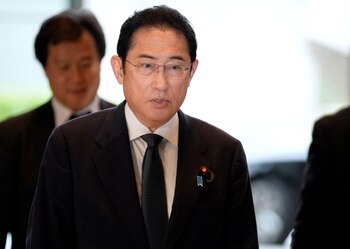 El primer ministro de Japón, Fumio Kishida (REUTERS)
