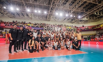 La postal de Universitario tras su victoria ante San Martín en la semifinal vuelta.