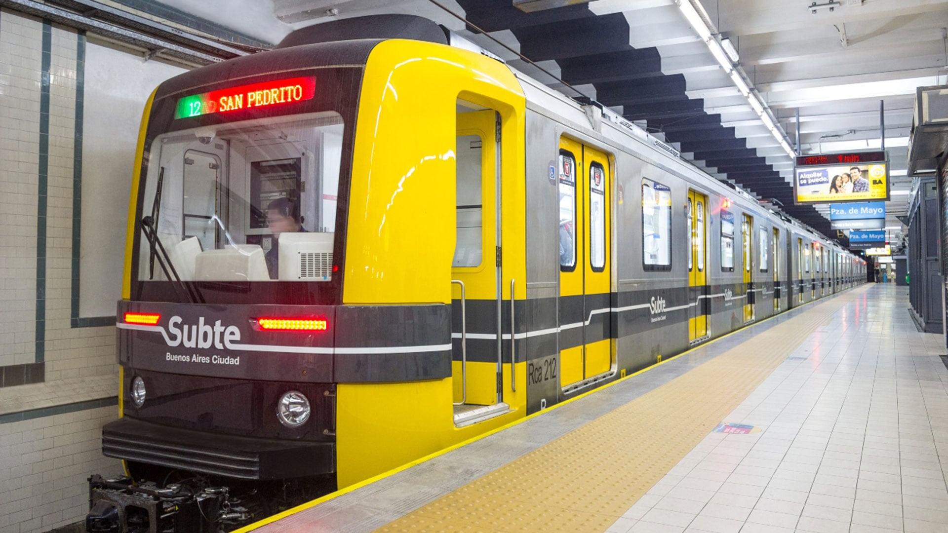 El subte A estará interrumpido este martes desde las 19