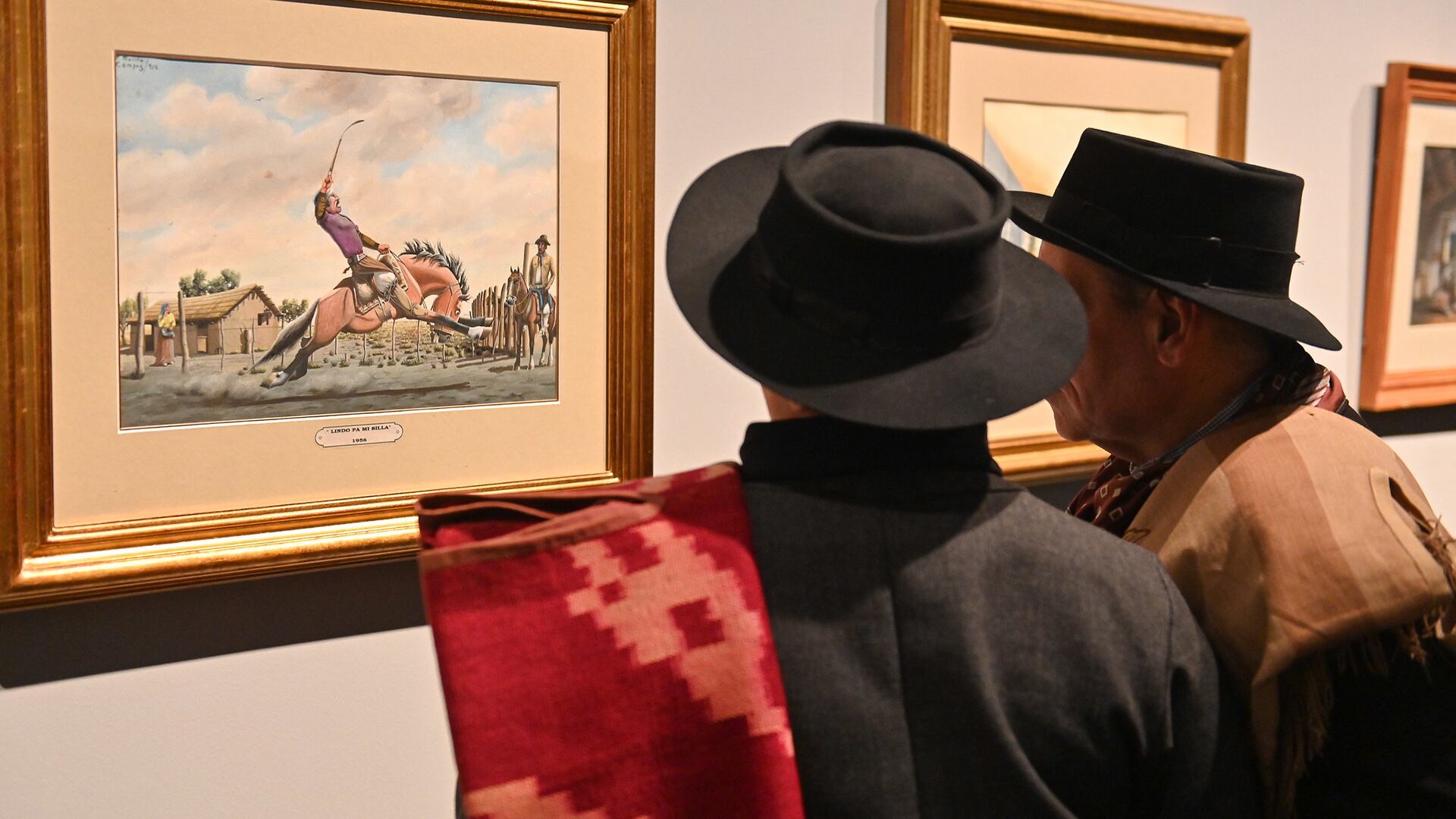 Una muestra de Molina Campos en el entonces CCK, hoy Palacio Libertad