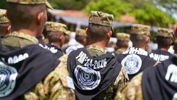 Tras 24 semanas de preparación, el nuevo contingente fue juramentado en La Unión y será distribuido en varios puntos del país con formación castrense, técnica, disciplina, liderazgo y derechos humanos (Foto cortesía Gabinete de Seguridad)