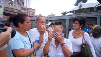 Manifestaciones de abuelos en Venezuela