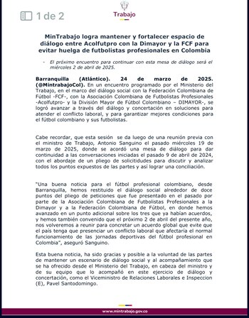 Ministerio de Trabajo