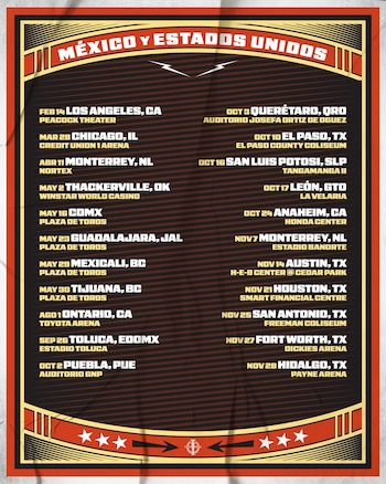 Cultura Tour 2026 de Intocable