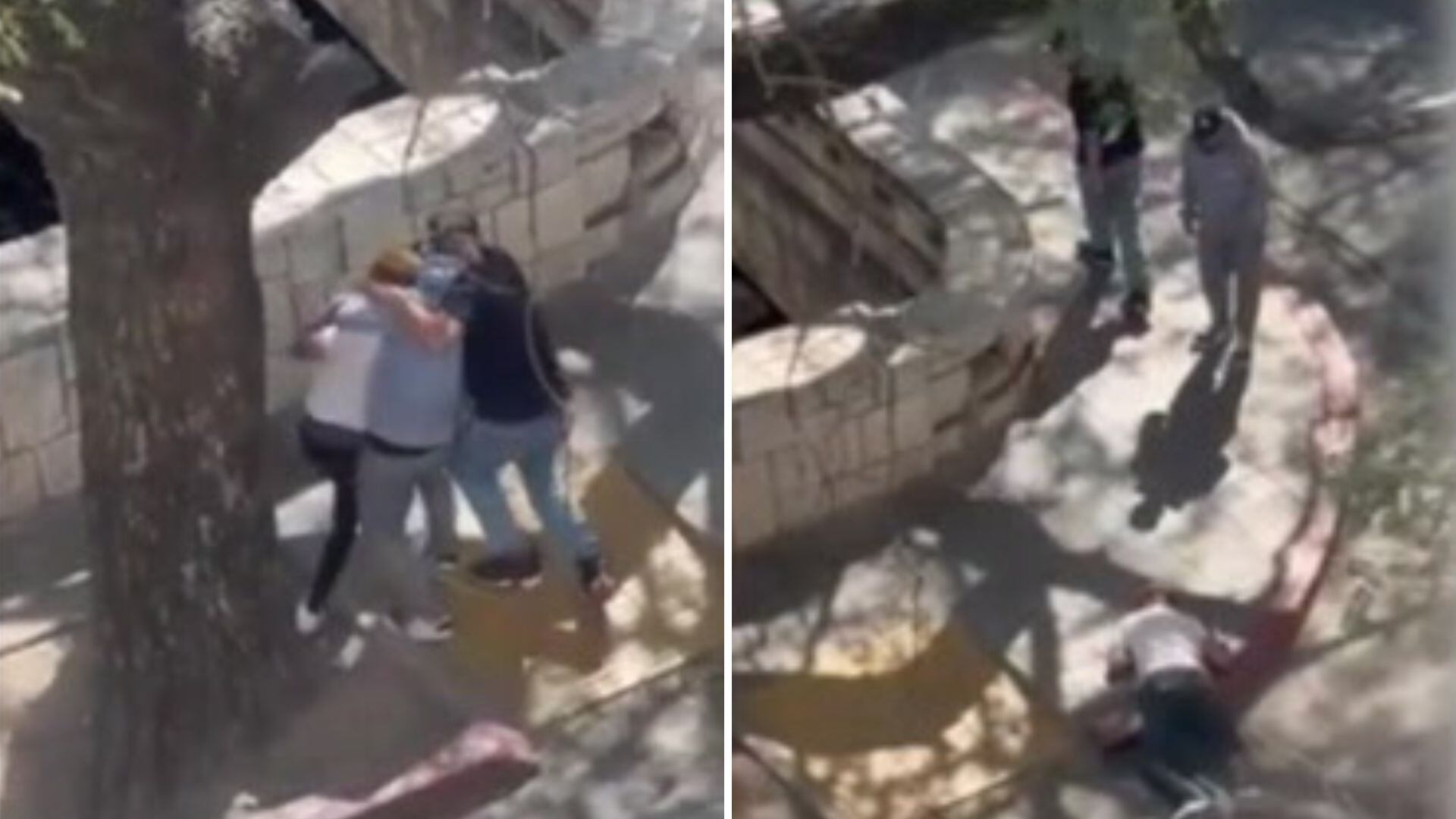 Le pegaron entre dos hombres y lo dejaron inconsciente