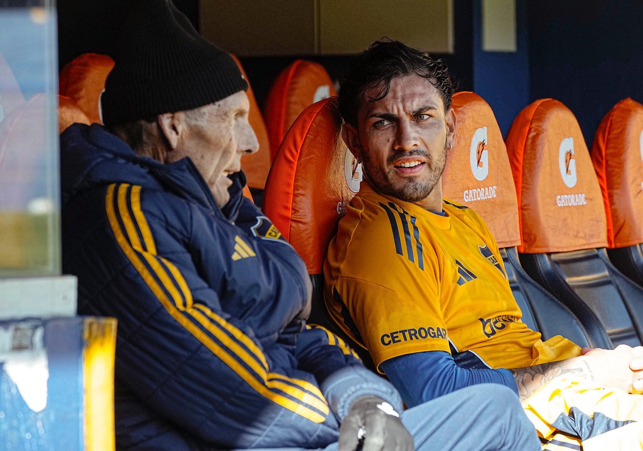 Russo no estuvo en la práctica de la mañana, pero sí Leandro Paredes