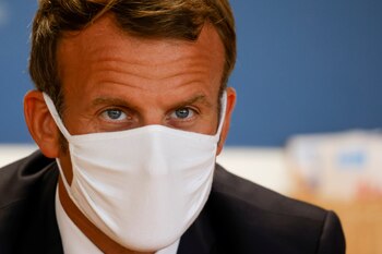 El presidente de Francia, Emmanuel