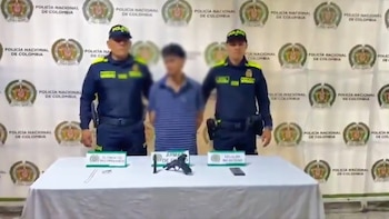Policía se enfrentó y capturó a 4 presuntos delincuentes por un violento hurto en Medellín