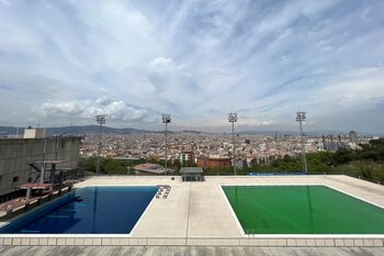 Piscinas municipales de Montjuic, en