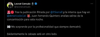 Juan Fernando Quintero no jugaría