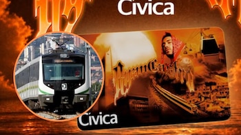 El metro de Medellín rindió homenaje a Ryan Castro con una edición limitada de la tarjeta Cívica: esto cuesta obtenerla