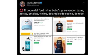 La frase pronunciada por el