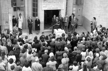 Una foto histórica de la