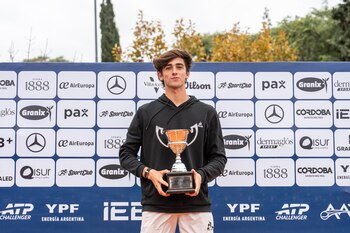 Juan Manuel La Serna tiene 22 años y su sueño es ser Top 20 (Crédito: Prensa AAT)