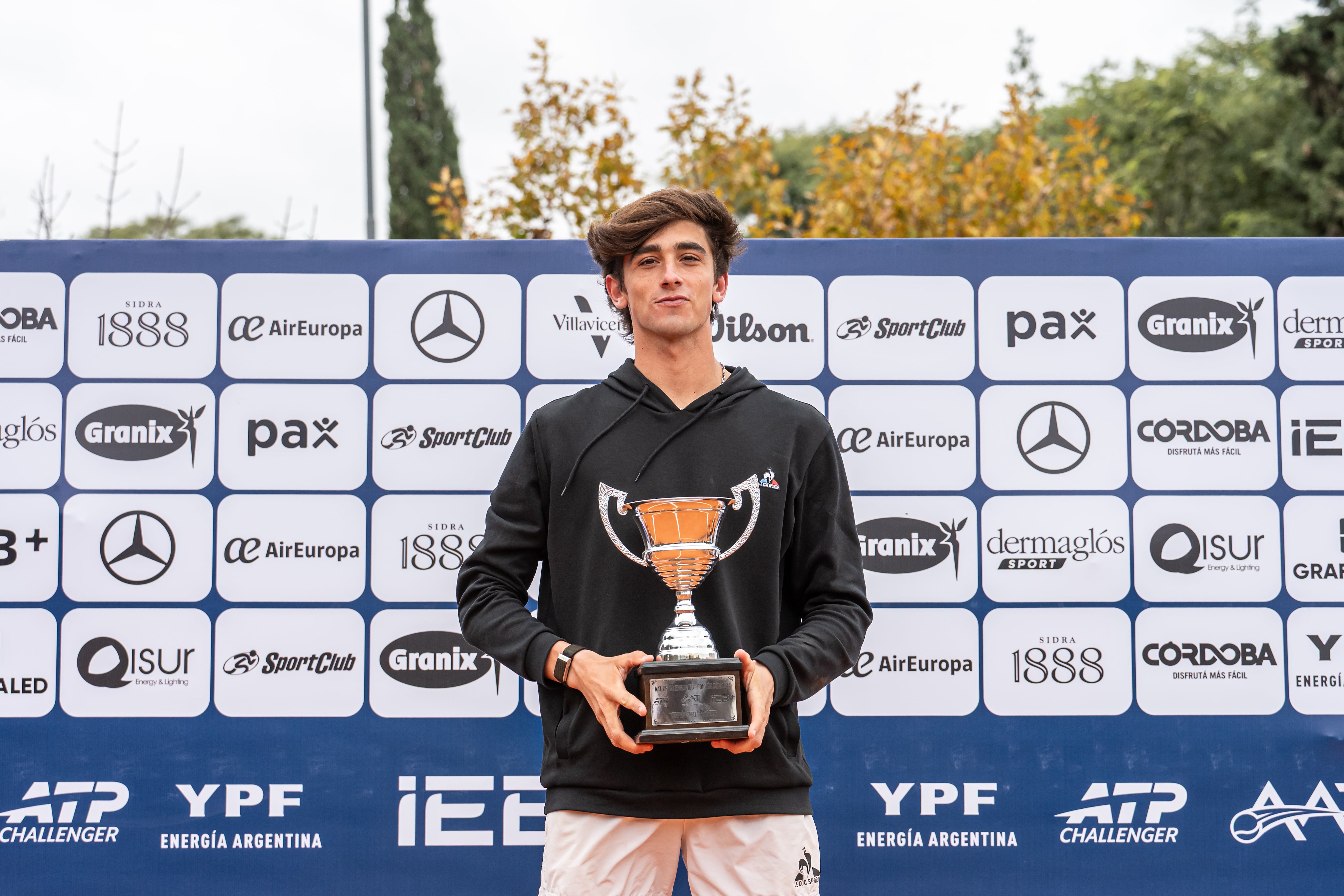 Juan Manuel La Serna tiene 22 años y su sueño es ser Top 20 (Crédito: Prensa AAT)