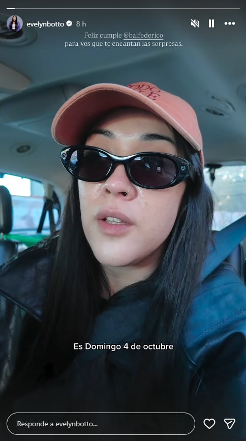 El reencuentro de la pareja quedó grabado en un video que la integrante de Otro Día Perdido difundió en Instagram