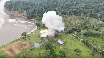 Ecuador y Estados Unidos destruyeron