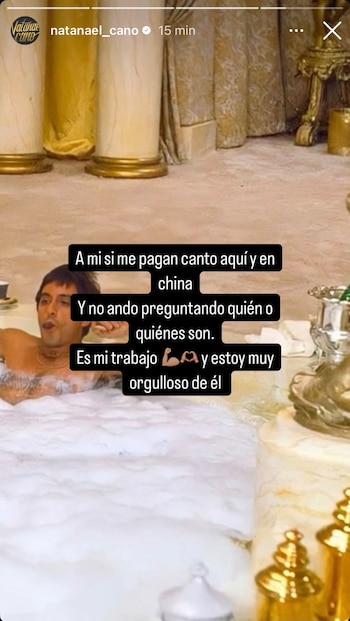 Natanael Cano publica polémicas stories