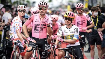 Esteban Chaves expuso la dura