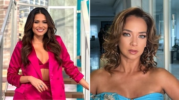 Andrea Meza y Adamari López