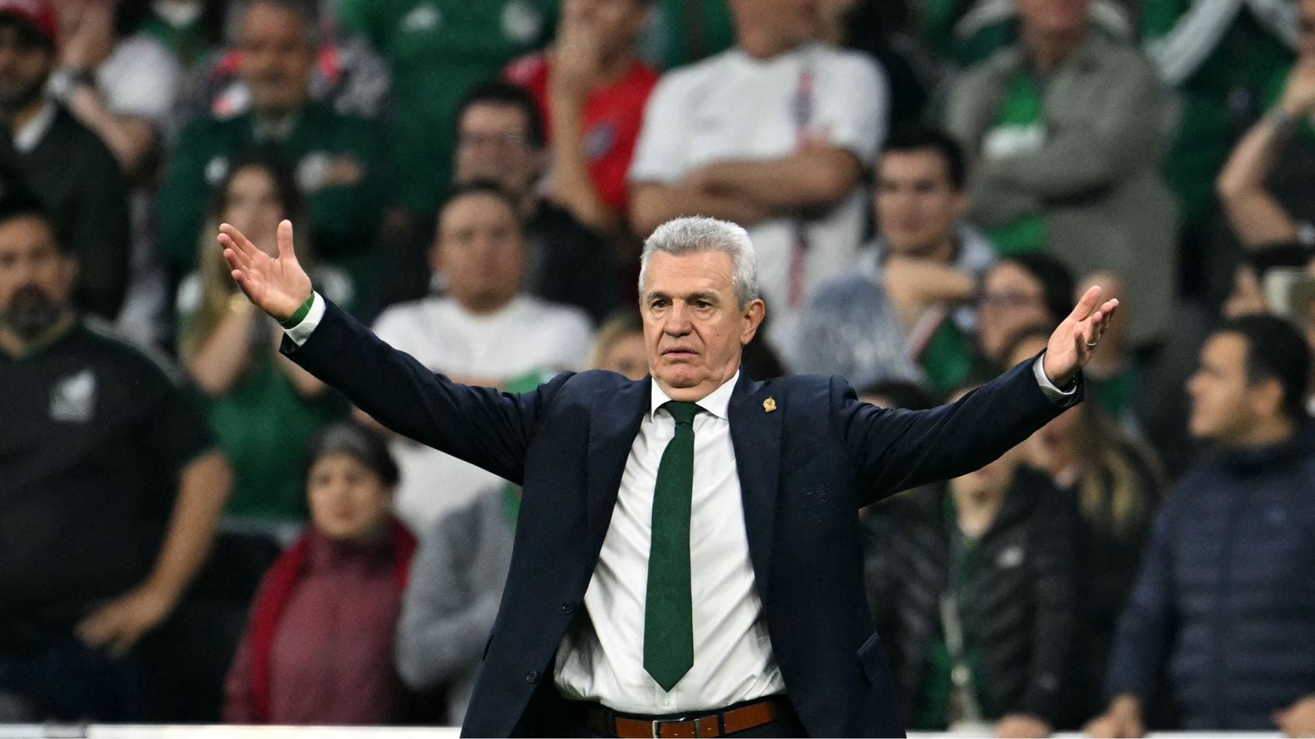 Tras dirigir a México en el Mundial 2026 y ceder el mando a Rafael Márquez, Javier Aguirre analiza su futuro. (AFP)