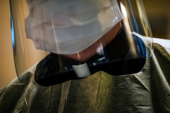 El padre David Barnes se