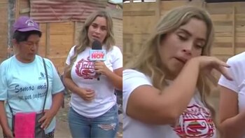 Ethel Pozo lloró durante su