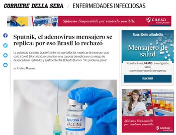 El diario italiano Corriere Della